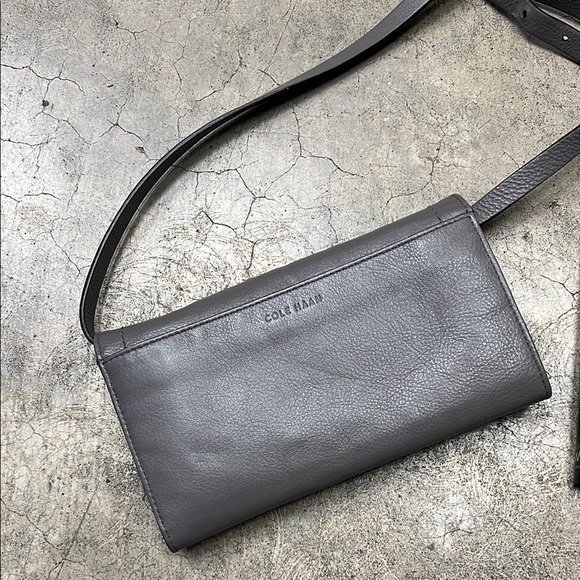 Cole Haan Gray Crossbody Bag - Picture 7 of 8